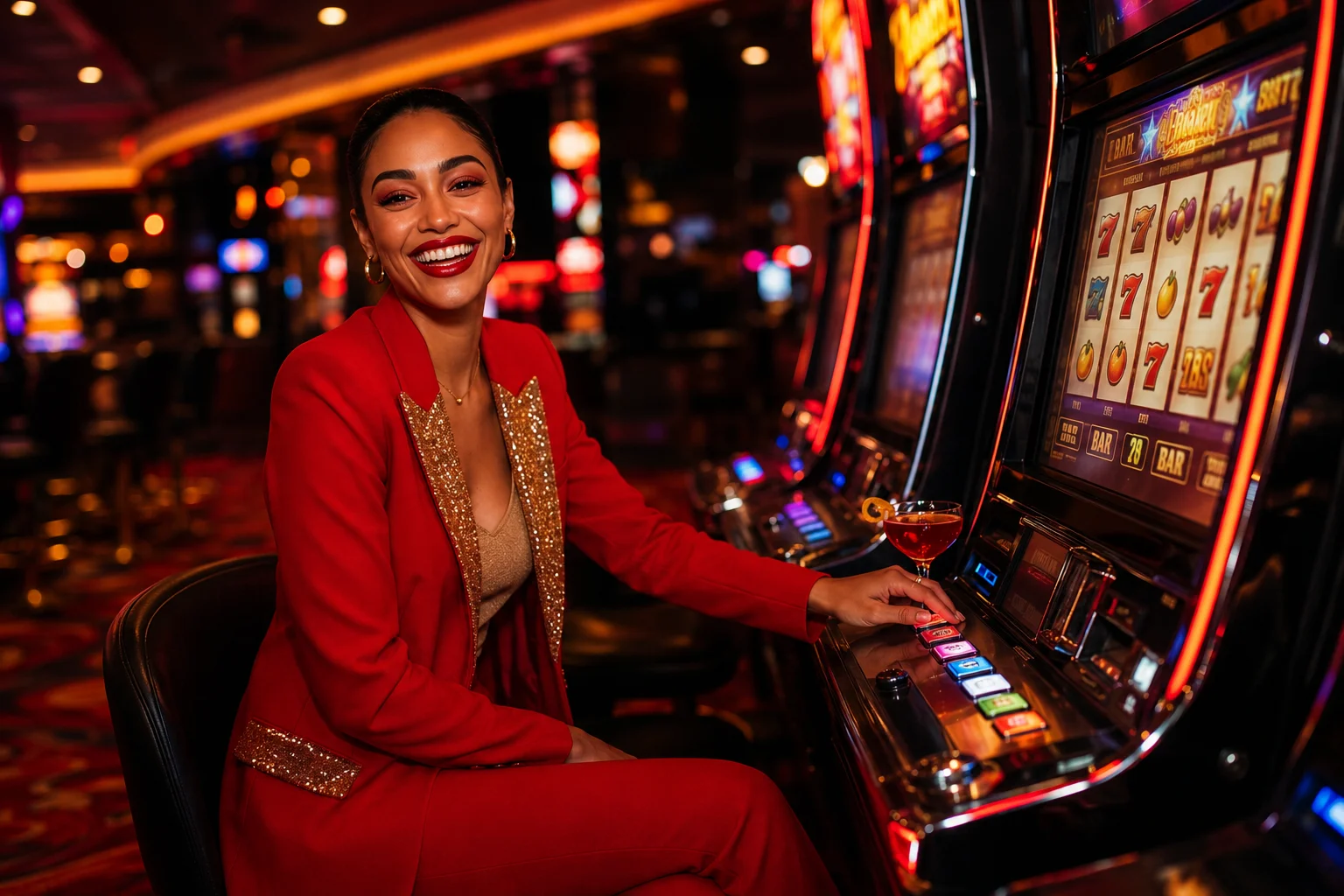Spielautomat im Grand Casino Basel