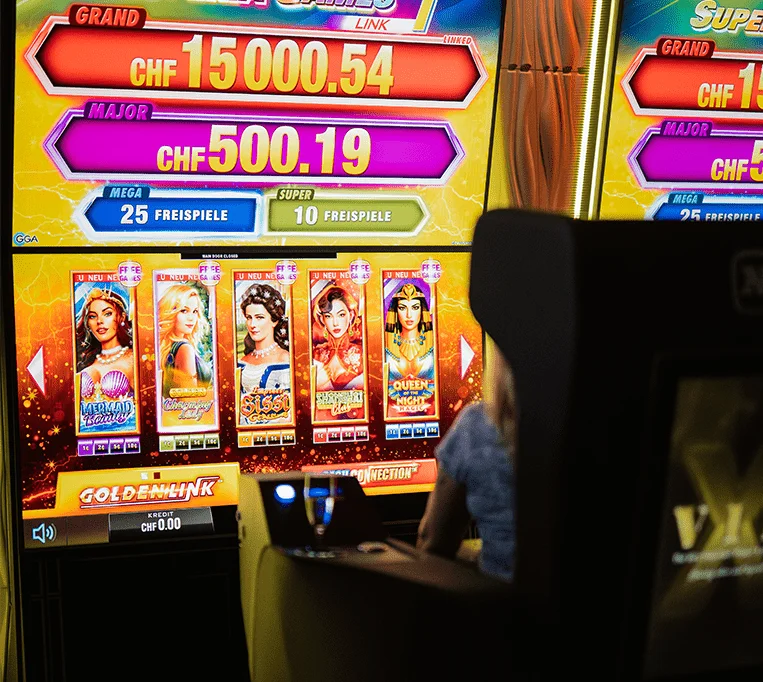 Jackpot screen
